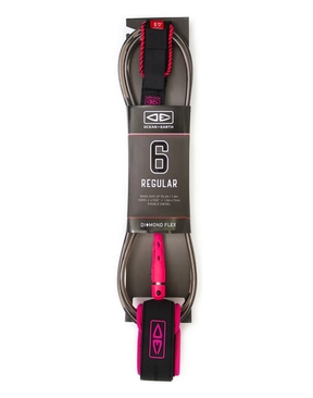 Ocean & Earth Regular 6ft Moulded Leash-surf-hardware-HYDRO SURF