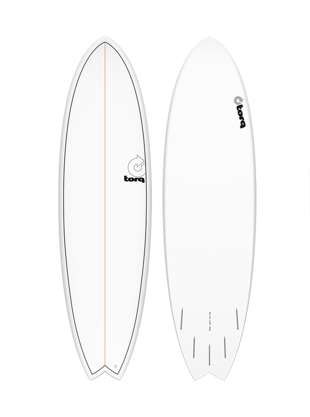 Torq TET 6'10" Mod Fish Surfboard Surfboards Free Freight HYDRO