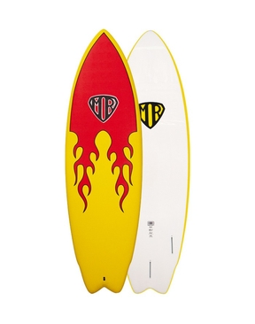 Ocean & Earth MR Tin Fin Epoxy Soft Top Surfboard-surf-boards-HYDRO SURF
