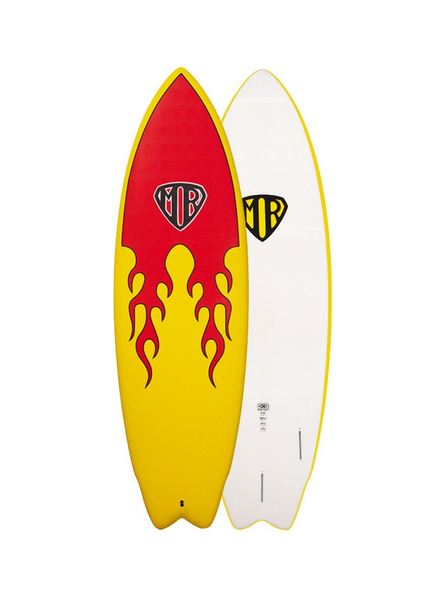 Ocean & Earth MR Tin Fin Epoxy Soft Top Surfboard
