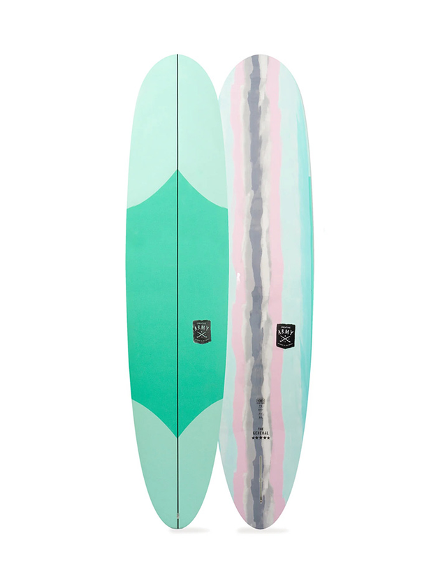 O&E Creative Army The General Epoxy Soft Longboard Surfboards Free