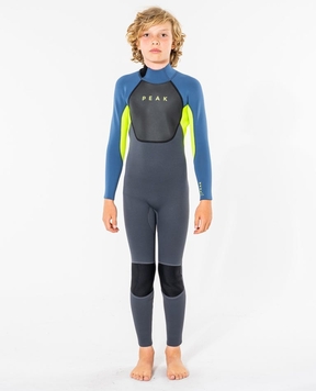 Peak Junior Energy 3x2mm Wetsuit Steamer ON SALE-wetsuits-HYDRO SURF