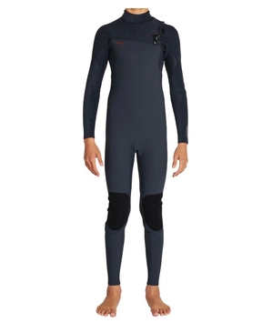O'Neill Youth Hyperfreak Fire 4x3mm Chest Zip Wetsuit-wetsuits-HYDRO SURF