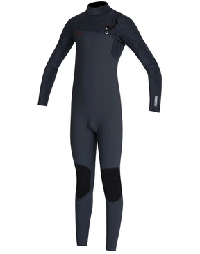 O'Neill Youth Hyperfreak Fire 4x3mm Chest Zip Wetsuit-wetsuits-HYDRO SURF