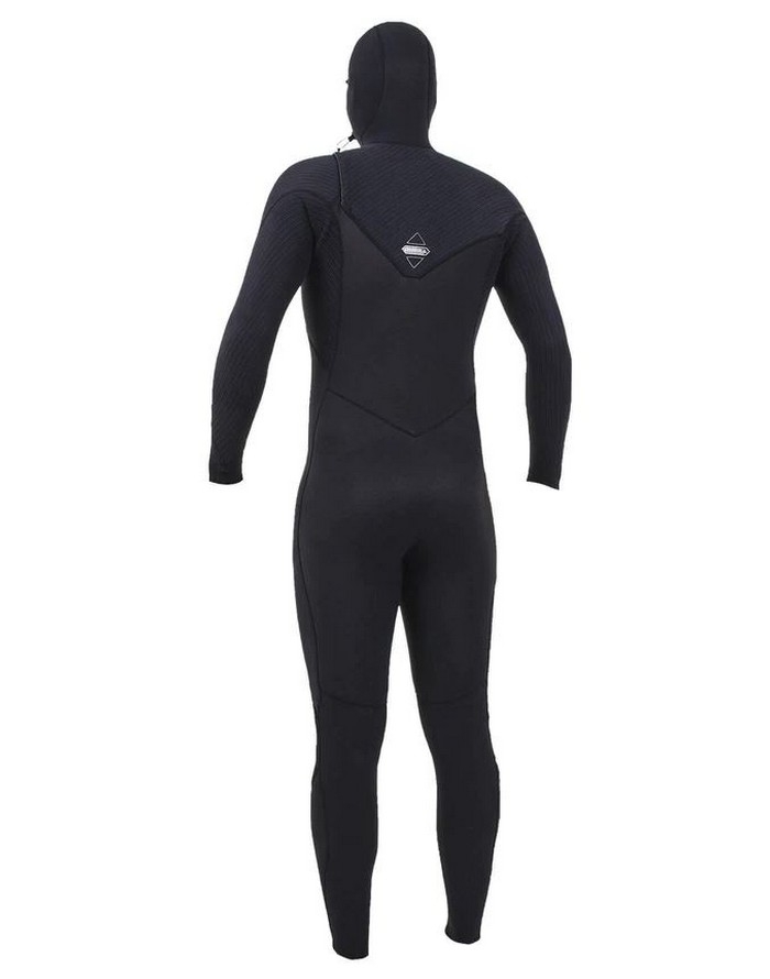 O'Neill Hyperfreak Hooded 4x3mm Wetsuit Chest Zip - Wetsuits for