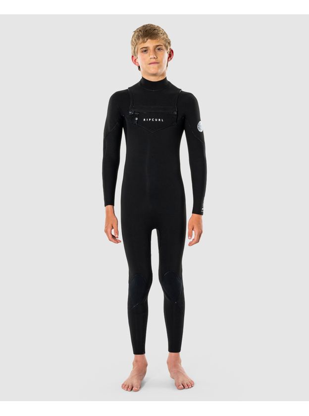 Rip Curl Junior Dawn Patrol 4x3mm Chest Zip Wetsuit Children s