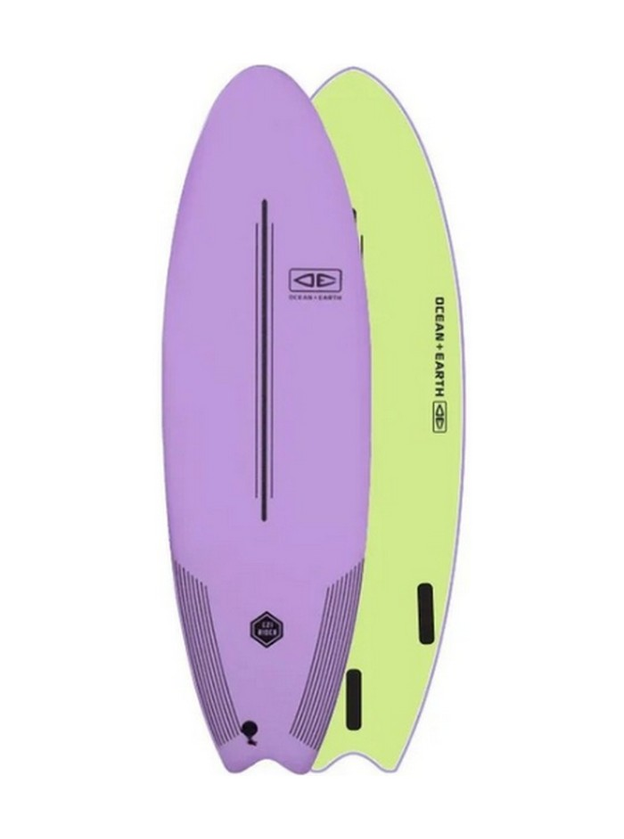 Ocean & Earth 6'0" EZI Rider Softboard Surfboard Surfboards Free