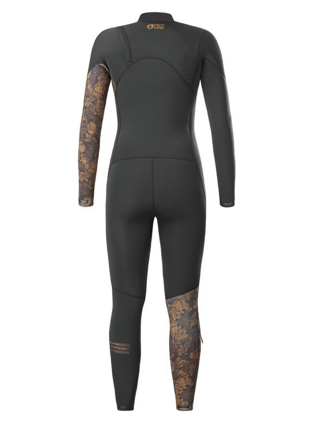 Picture Equation 4x3mm Women's Wetsuit Front Zip Wetsuits for surfing