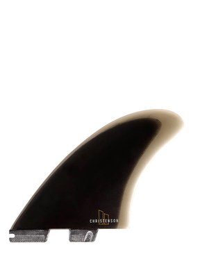 FCS II Christenson Twin PG black Fins Twin + Stabilzer -fcs-2-fins-HYDRO SURF