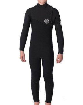 Rip Curl Junior Flashbomb 3x2mm Zip Free Wetsuit-kids-wetsuits-HYDRO SURF