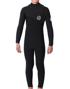 Rip Curl Junior Flashbomb 3x2mm Zip Free Wetsuit-kids-wetsuits-HYDRO SURF