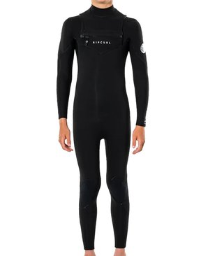 Rip Curl Junior Dawn Patrol 4x3mm Chest Zip Wetsuit-kids-wetsuits-HYDRO SURF