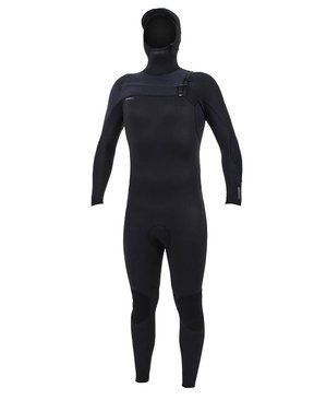 O'Neill Hyperfreak Hooded 5x4+mm Wetsuit Chest Zip-wetsuits-HYDRO SURF