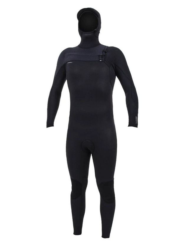 O'Neill Hyperfreak Hooded 5x4+mm Wetsuit Chest Zip