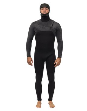 Vissla High Seas II 4x3mm Hooded Chest Zip Wetsuit-wetsuits-HYDRO SURF