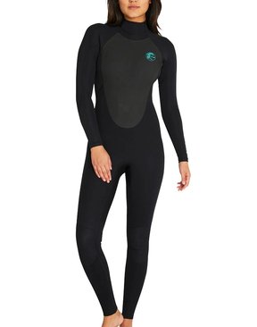 O'Neill Focus 4x3mm Women's Back Zip Sealed Wetsuit-women-summer-suits-HYDRO SURF