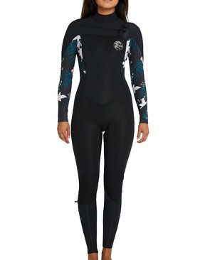 ONeill Women's Bahia 3x2mm Chest Zip Wetsuit-wetsuits-HYDRO SURF
