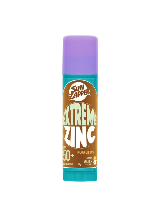 Sun Zapper Extreme Zinc Stick Purple 