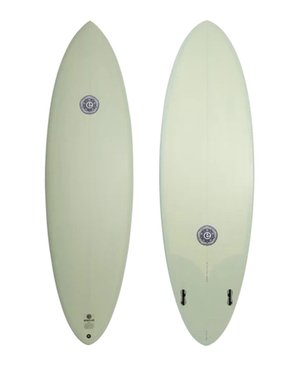  Elemnt Double Yolk Surfboard - Smoke Green-surfboards-HYDRO SURF
