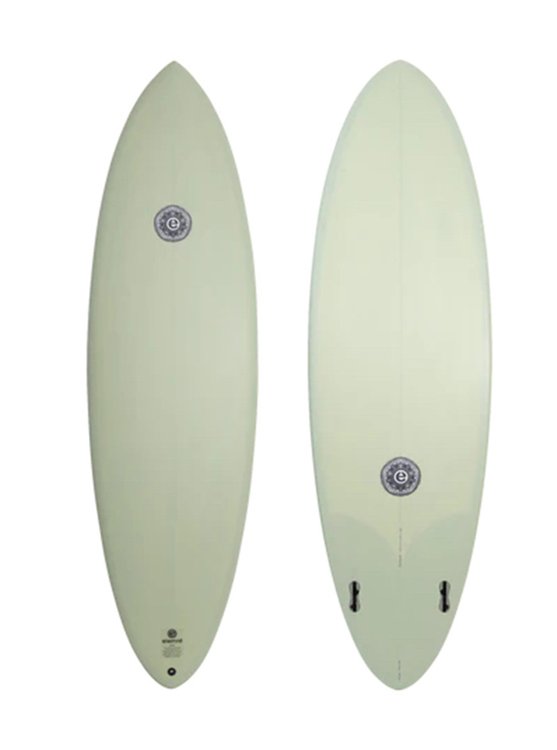  Elemnt Double Yolk Surfboard - Smoke Green