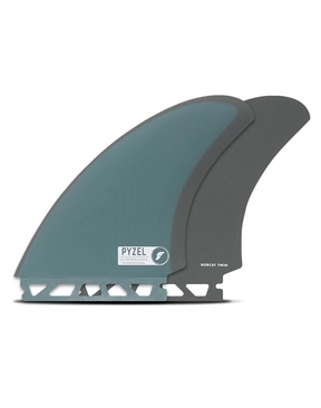 Futures Pyzel Bobcat Twin Fin Fibreglass-surfboard-fins-HYDRO SURF