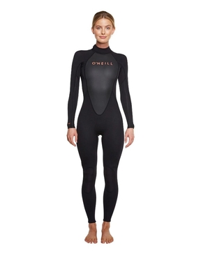 O'Neill Women's Reactor II 3x2mm Back Zip Full Wetsuit Steamer-women-summer-suits-HYDRO SURF
