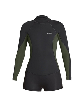 Xcel Ladies Axis LS Springsuit 2x1 mm-wetsuits-HYDRO SURF