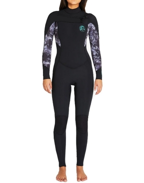 O'Neill Women's Bahia 4x3mm Chest Zip Wetsuit-wetsuits-HYDRO SURF