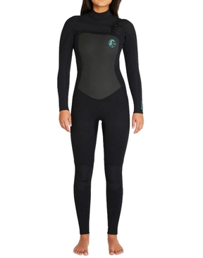 O'Neill Women's Bahia 4x3mm Chest Zip Wetsuit-wetsuits-HYDRO SURF