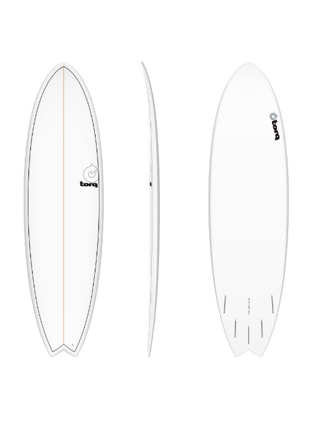 Torq 6'6 Mod Fish Pinline Surfboard Surfboards Free Freight HYDRO