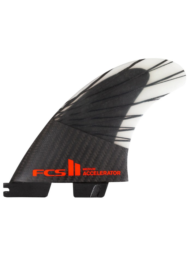 FCS II Accelerator PC Carbon Fins Tri Set