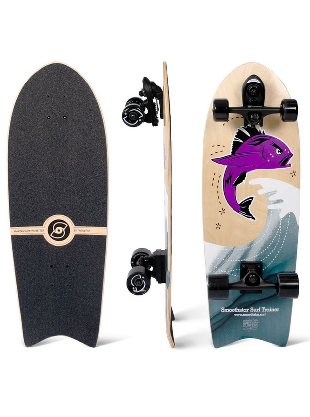 Smooth Star Flying Fish Skateboards Sun & Beach Accessories Hydro