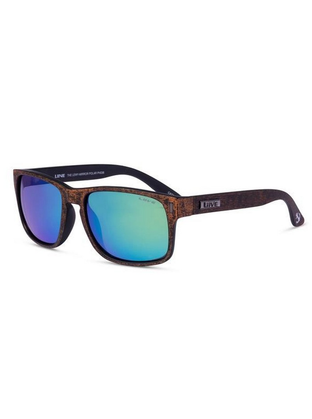 Liive Sunglassess The Lewy Mirror Polar Brown Sanded