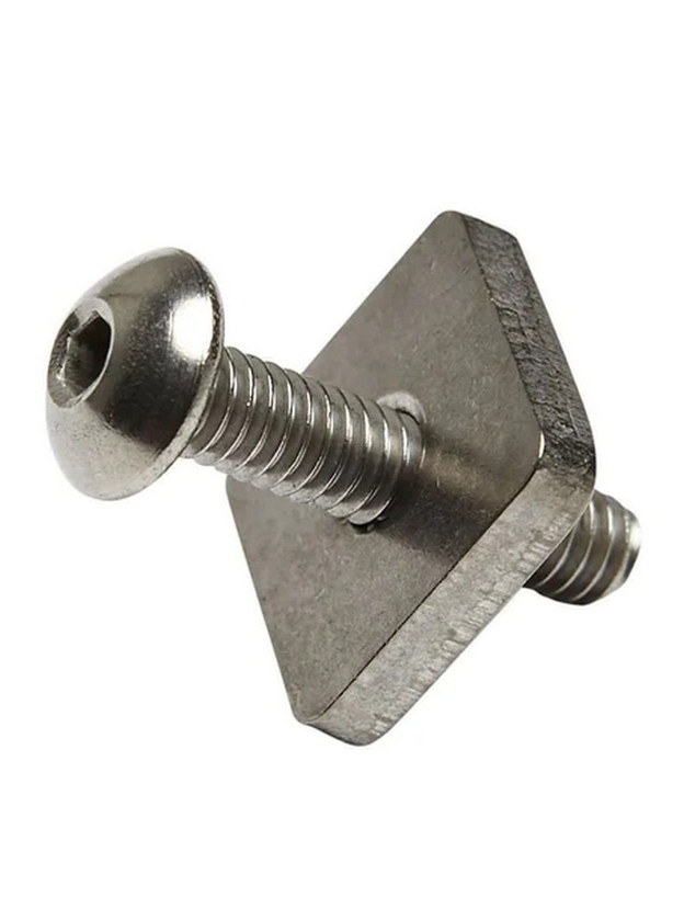 FCS Long Board Screw and Plate