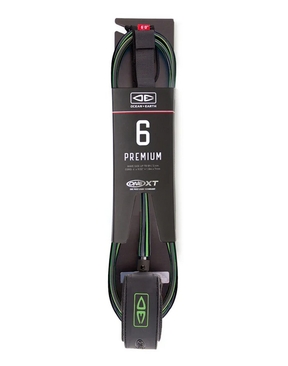 Ocean & Earth Premium XT 6ft One Piece Leash Leg Rope-surf-hardware-HYDRO SURF