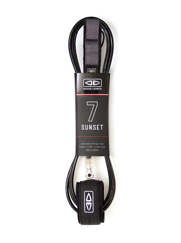 Ocean & Earth Sunset 7ft Moulded Leashes 