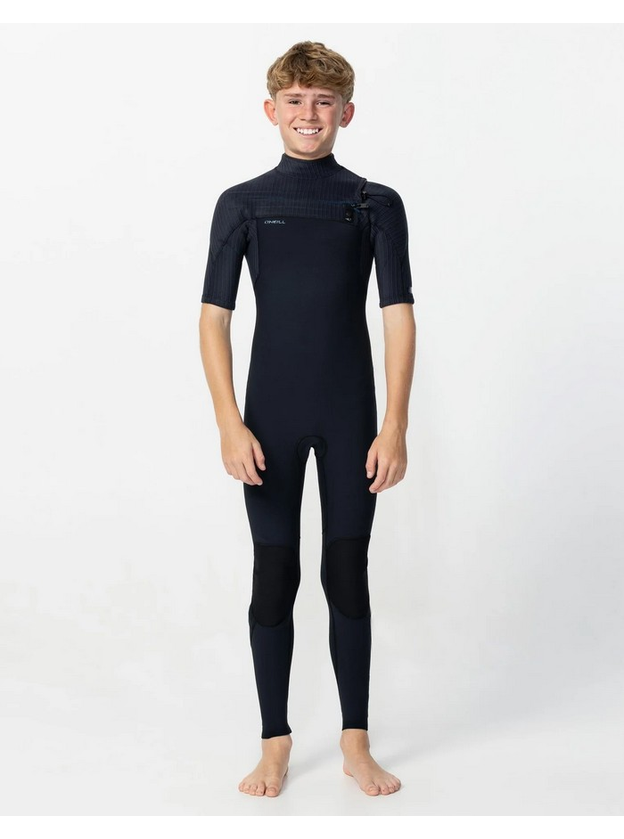 O'Neill Youth Hyperfreak 2mm Short Sleeve Steamer Wetsuit