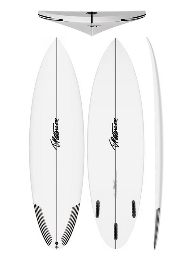 T. Patterson Surfboards - Allen Cleland File - Surfboard - Round Tail - FCS2