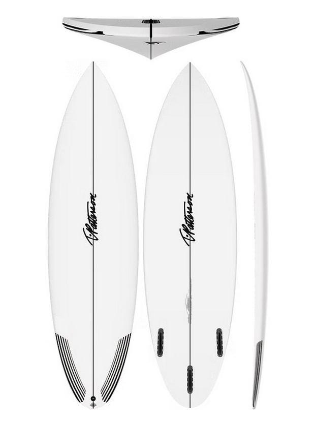T. Patterson Surfboards - Allen Cleland File - Surfboard - Round Tail - FCS2