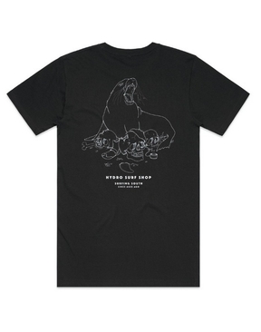 HYDRO - Sea Lion Tee - Oranic Cotton-tee-shirts-HYDRO SURF