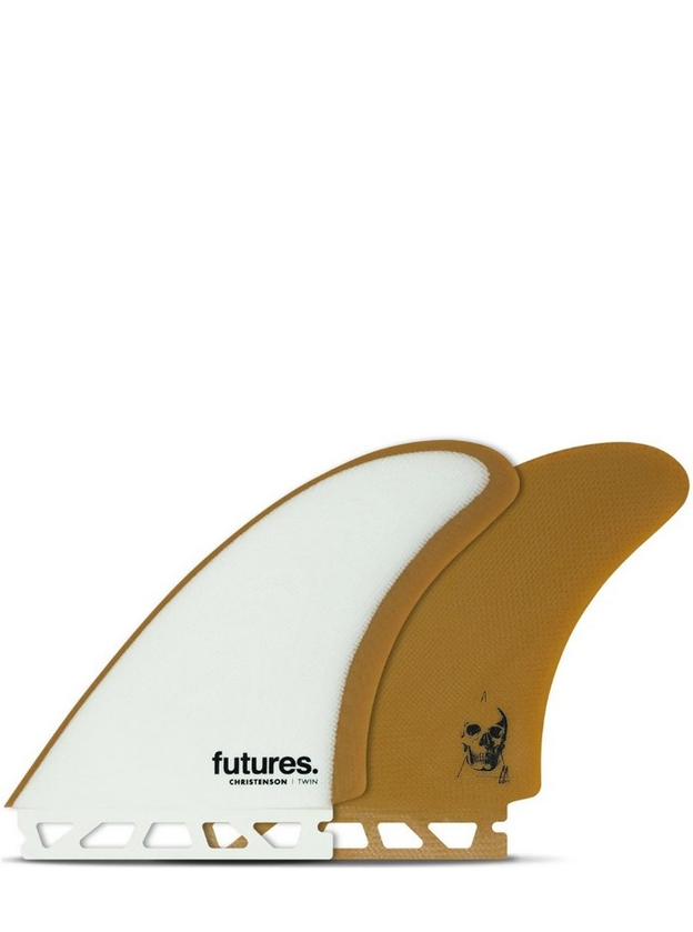 Futures Christenson Keel Twin Fin Fiberglass