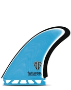 Futures Mark Richards Twin + 1 Fin Set Fiberglass