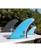 Futures Mark Richards Twin + 1 Fin Set Fiberglass