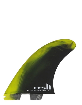 FCS II MR PC Twin + 1 (Stabiliser) Fin Set-surfboard-fins-HYDRO SURF
