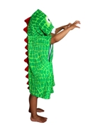 Sticky Johnson Kids Hoodie Towel Dino