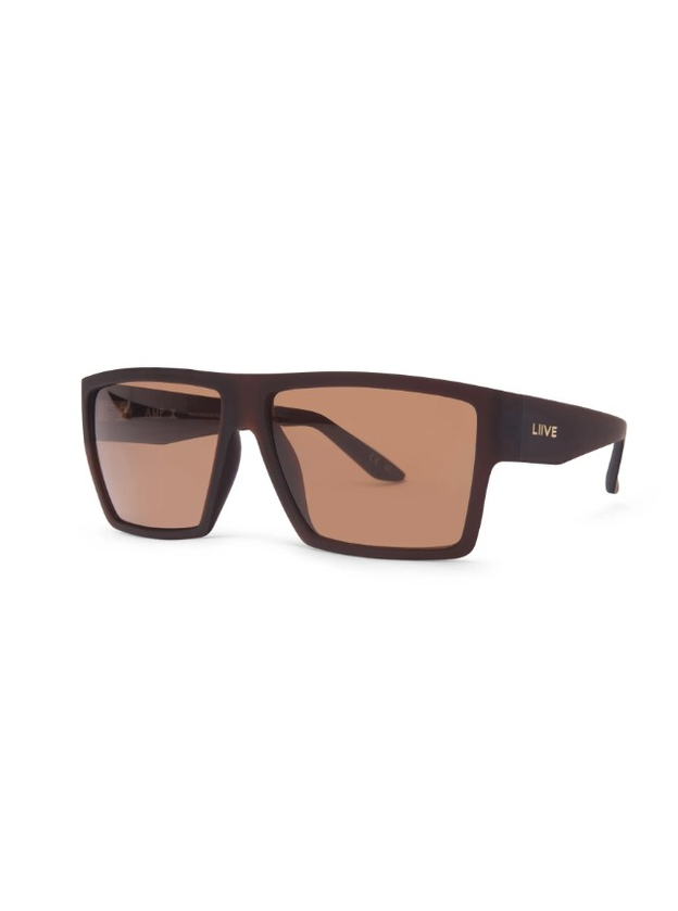 Liive Amp X Sunglasses Beer Brown 