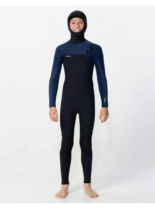 O'Neill Youth Hyperfreak 5x4mm Hooded Wetsuit