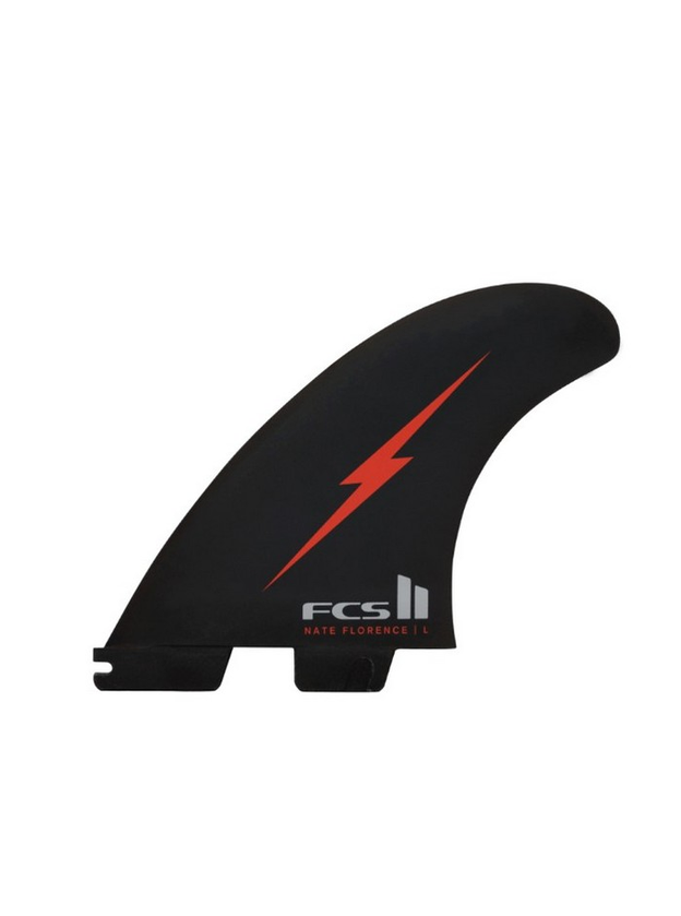 FCS II Nathan Florence PC Tri Fins Red Bolt 